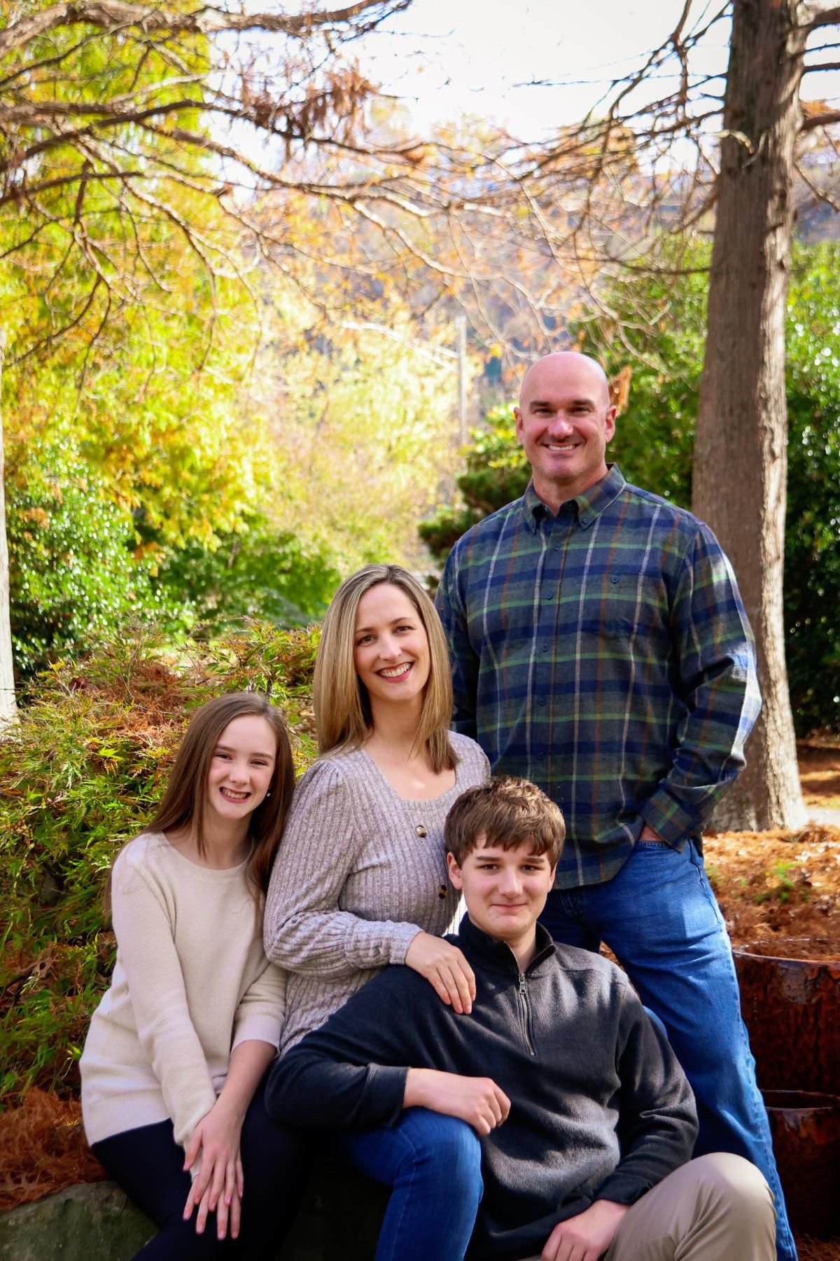 Dr. Carrie Lambert and her family